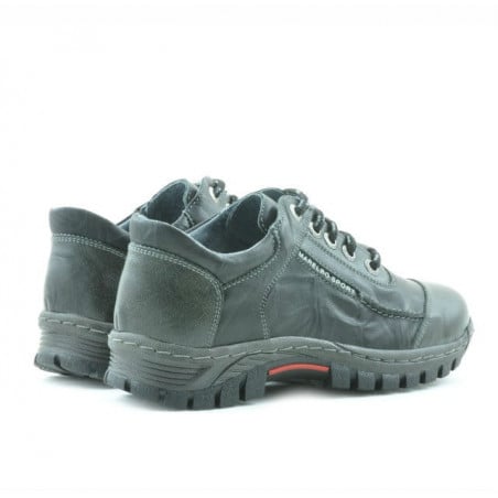 Kinderschuhe 137 schwarz+grau