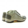Kinderschuhe 137 khaki+beige