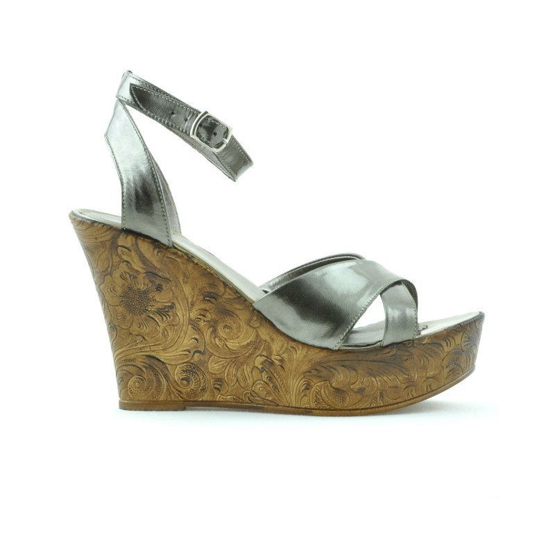 Damensandalen 5017 Kupferlack