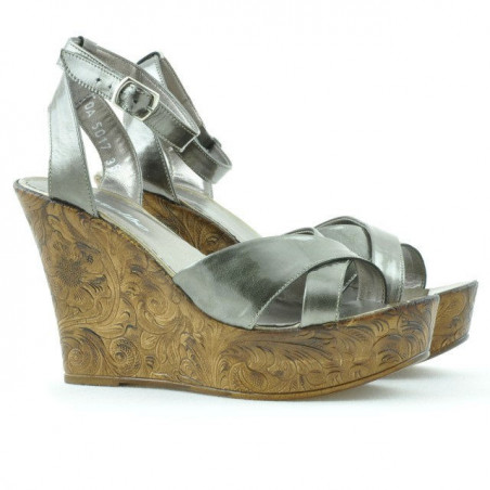 Damensandalen 5017 Kupferlack