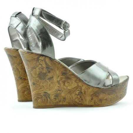 Damensandalen 5017 Kupferlack