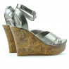 Damensandalen 5017 Kupferlack