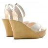 Damen Sandalen 5017 Lack Nude