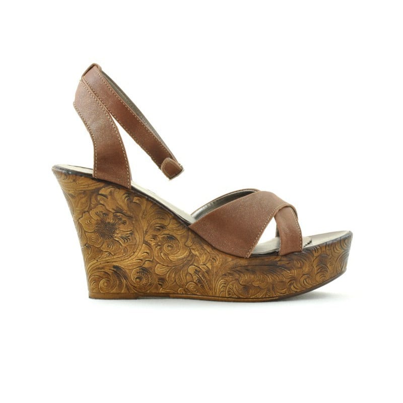 Damensandalen 5017 in Perlmuttbraun