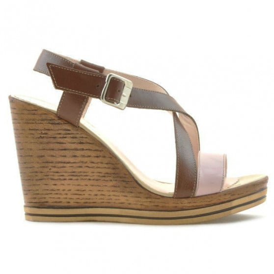 Damen Sandalen 5016 rosa lack kombiniert Damen Sandalen 5016 rosa lack kombiniert