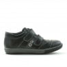 Kinderschuhe 134 schwarz+grau