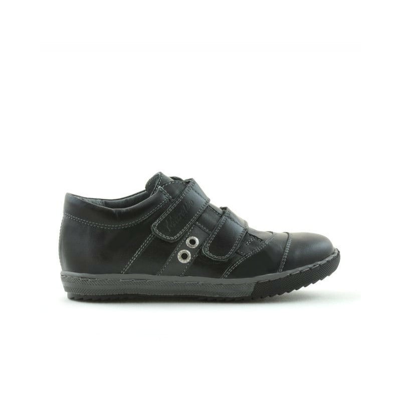 Kinderschuhe 134 schwarz+grau