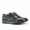 Kinderschuhe 134 schwarz+grau