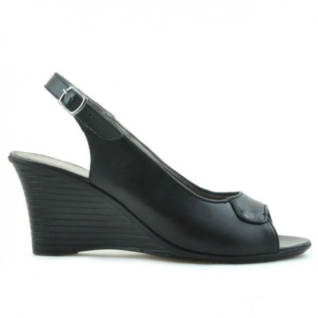 Damen Sandalen 596 schwarz