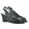 Damen Sandalen 596 schwarz