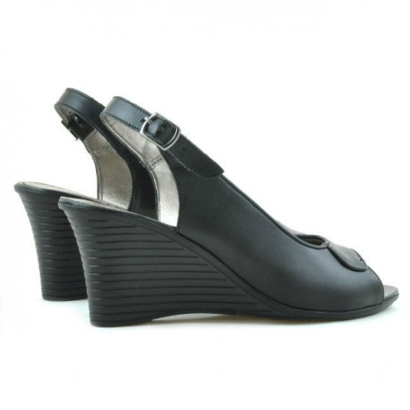 Damen Sandalen 596 schwarz