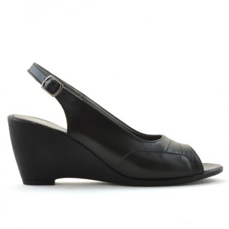 Damensandalen 599 schwarz