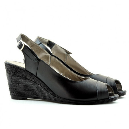 Damen Sandalen 5019 schwarz