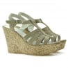 Damensandalen 598 Sand Velours