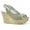 Damensandalen 5001 Sand Velours