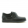 Kinderschuhe 113sc schwarz Klettverschluss