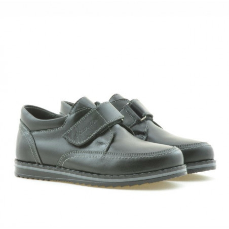 Kinderschuhe 113sc schwarz Klettverschluss