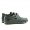 Kinderschuhe 113sc schwarz Klettverschluss
