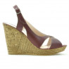 Damensandalen 5015 bordeaux