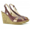 Damensandalen 5015 bordeaux