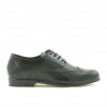 Schuhe Kinder 150 Kombination aus schwarzem Lack