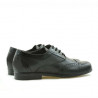 Schuhe Kinder 150 Kombination aus schwarzem Lack