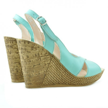 Damensandalen 5015 türkis