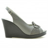Damen Sandalen 5002 hellgrau