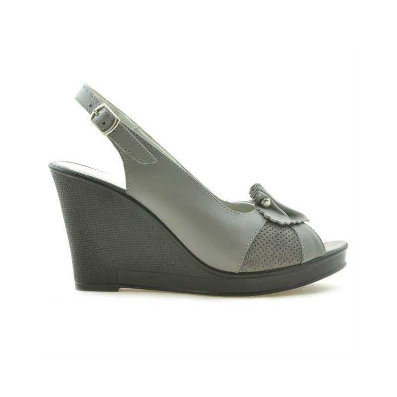 Damen Sandalen 5002 hellgrau