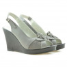 Damen Sandalen 5002 hellgrau