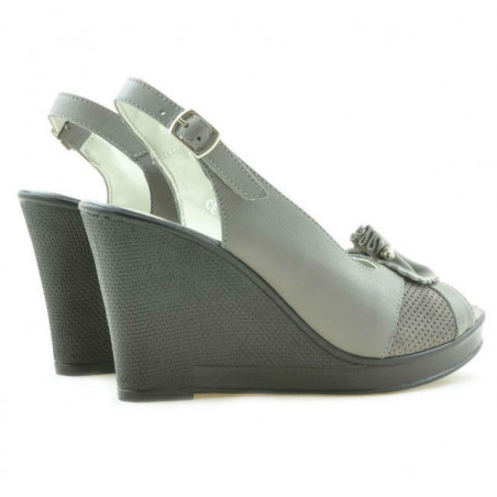 Damen Sandalen 5002 hellgrau