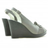 Damen Sandalen 5002 hellgrau