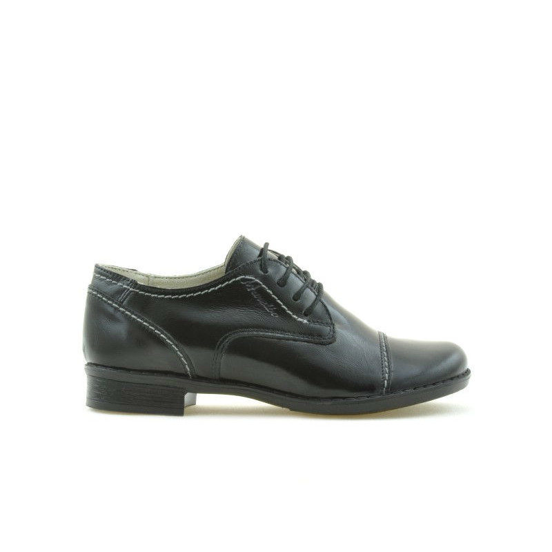 Kinderschuhe 131 Schwarzer Lack