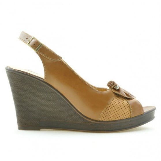 Damen Sandalen 5002 gewachstes Braun Damen Sandalen 5002 gewachstes Braun