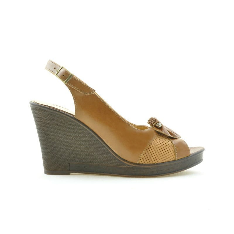 Damen Sandalen 5002 gewachstes Braun