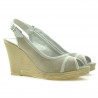 Damen Sandalen 5000 Sand Velours