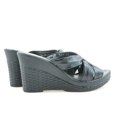 Damensandalen 594 schwarz
