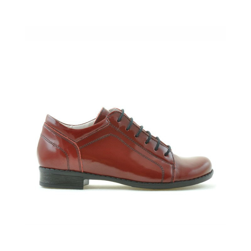 Kinder Schuhe 122 Lack Bordeaux