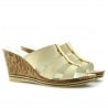 Damen Sandalen 5014 Cremefarbe