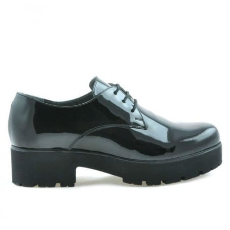 Damen Freizeitschuhe 660 Lack Schwarz