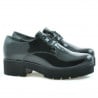 Damen Freizeitschuhe 660 Lack Schwarz