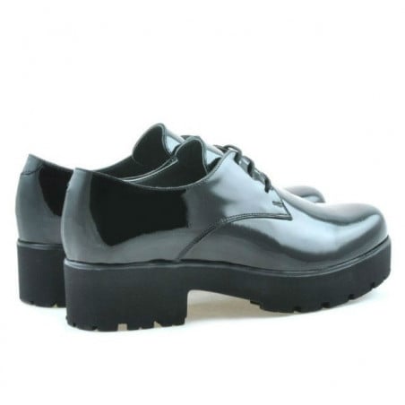 Damen Freizeitschuhe 660 Lack Schwarz