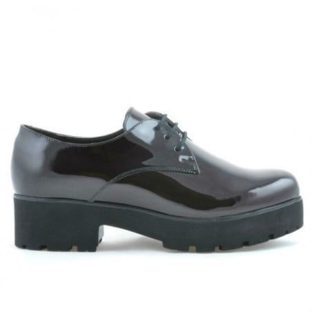Damen Casual Schuhe 660 Lack Bordeaux