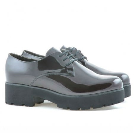 Damen Casual Schuhe 660 Lack Bordeaux