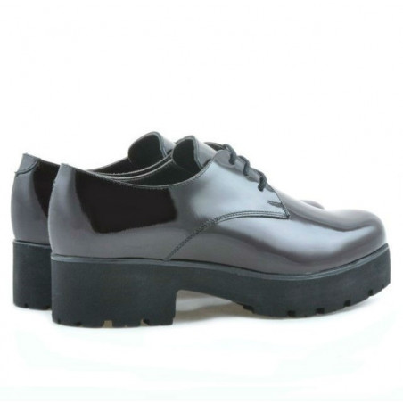 Damen Casual Schuhe 660 Lack Bordeaux