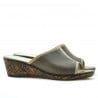 Damen Sandalen 5004m p kombinierter perforierter Cappuccino