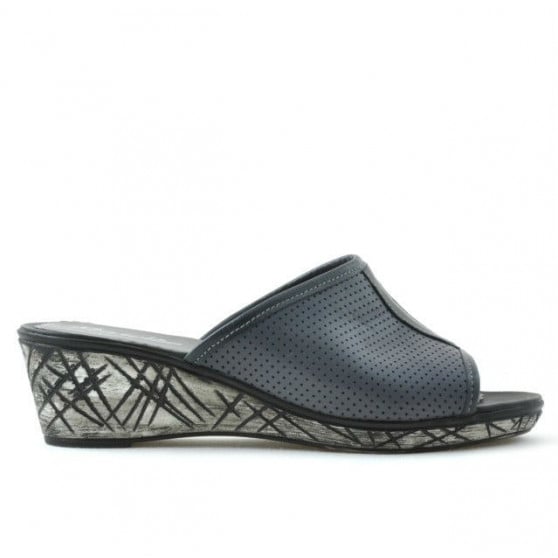 Damen Sandalen 5004p grau perforiert Damen Sandalen 5004p grau perforiert