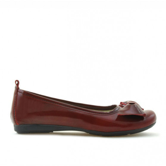 Kinder Schuhe 141 Lack Bordo Kinder Schuhe 141 Lack Bordo