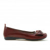 Kinder Schuhe 141 Lack Bordo