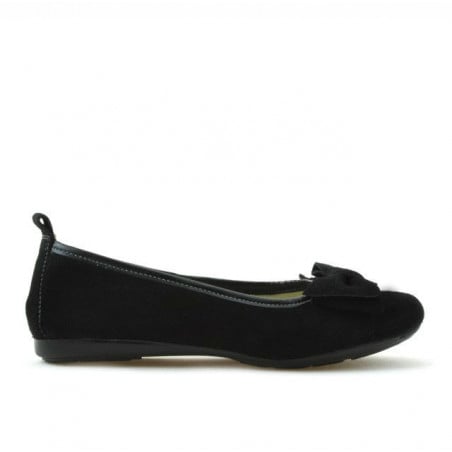 Kinderschuhe 141 schwarz Velours